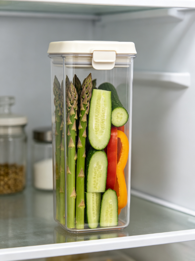 Tall Rectangular Airtight Plastic Food Storage Container Tall Rectangular Airtight Plastic Food Storage Container